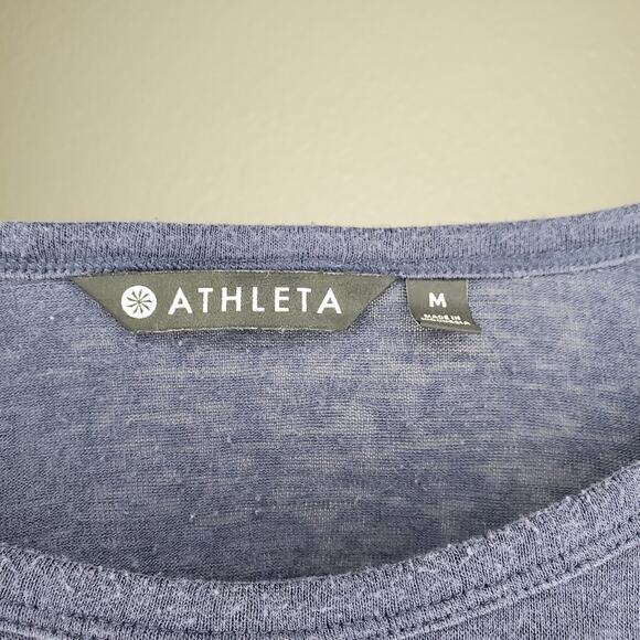Athleta Breezy Long Sleeve Top Medium - Picture 6 of 8